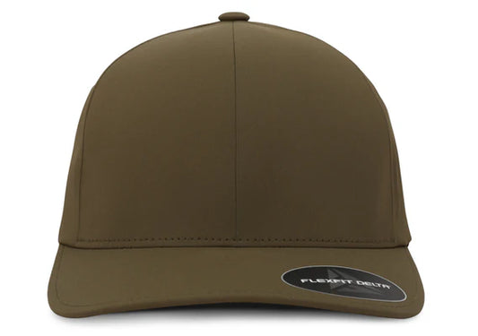 GORRA FLEXFIT DELTA 180A VERDE OLIVA