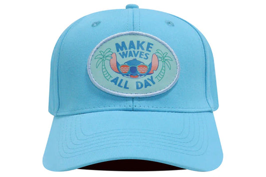 GORRA LILO & STITCH MAKE WAVES ALL DAY AZUL CLARO