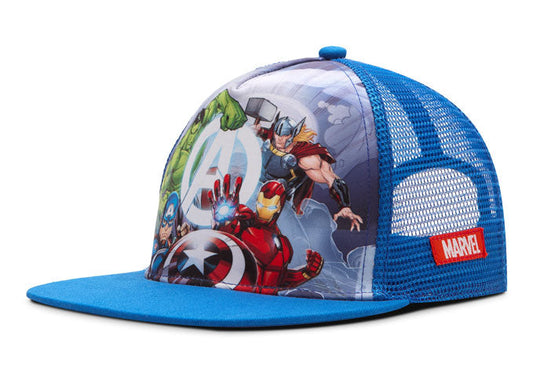 Gorra Avengers Original de Malla plana Marvel Oc Caps